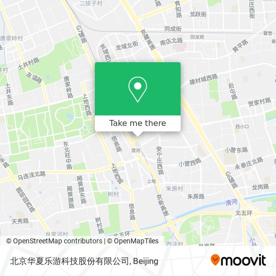 北京华夏乐游科技股份有限公司 map