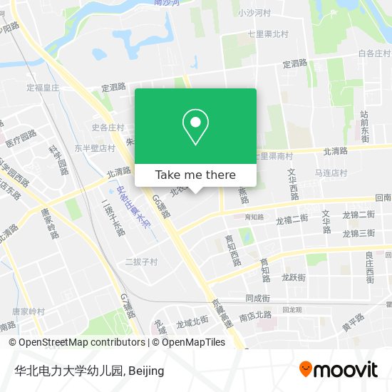 华北电力大学幼儿园 map