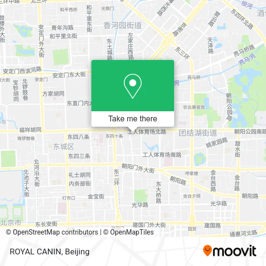 ROYAL CANIN map