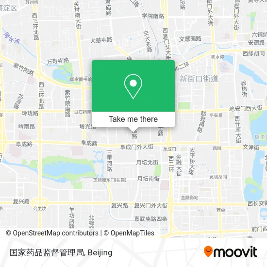国家药品监督管理局 map