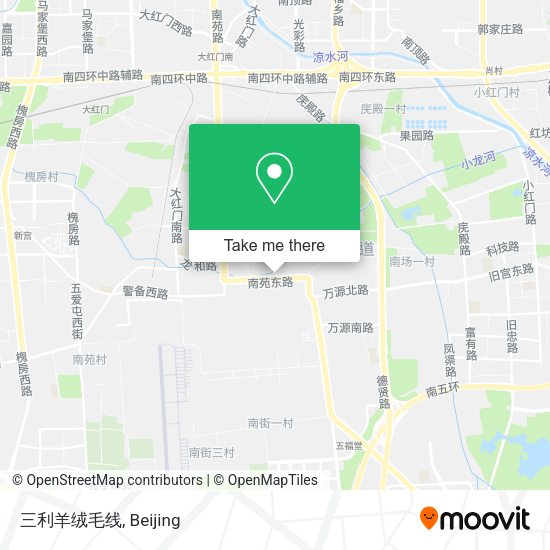 三利羊绒毛线 map