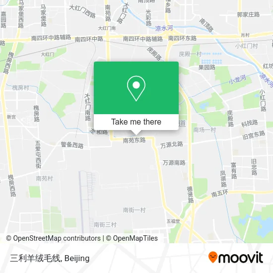 三利羊绒毛线 map