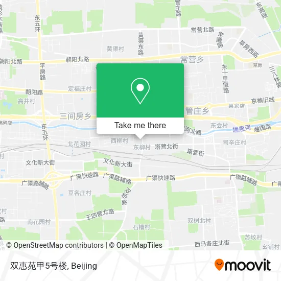 双惠苑甲5号楼 map