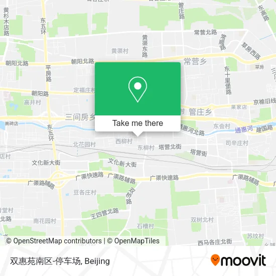 双惠苑南区-停车场 map