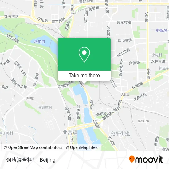 钢渣混合料厂 map