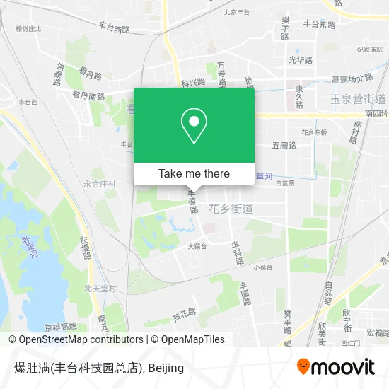 爆肚满(丰台科技园总店) map