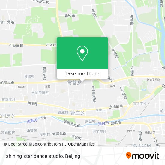 shining star dance studio map
