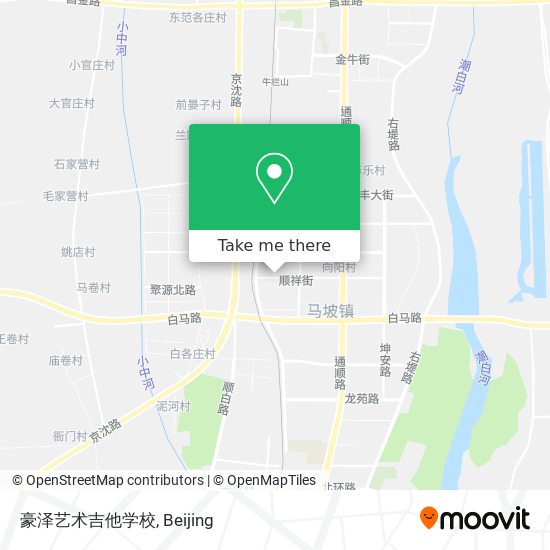 豪泽艺术吉他学校 map