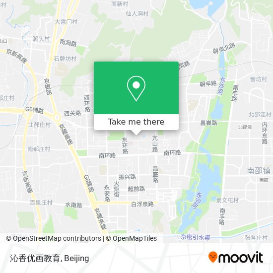 沁香优画教育 map