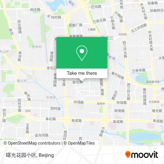曙光花园小区 map