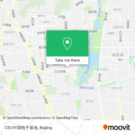 CEC中国电子基地 map