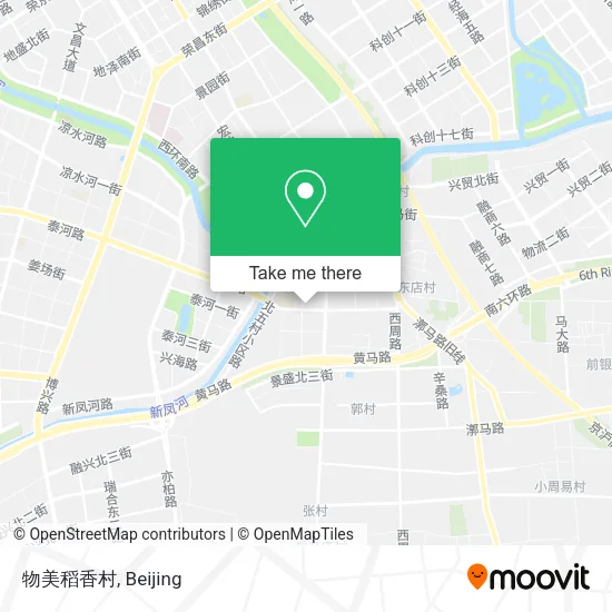 物美稻香村 map