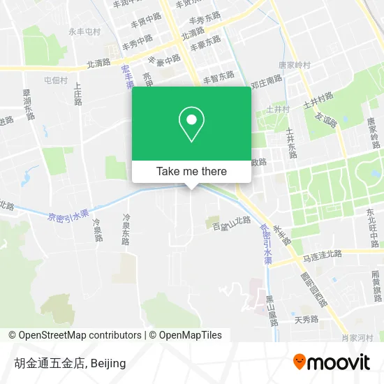 胡金通五金店 map