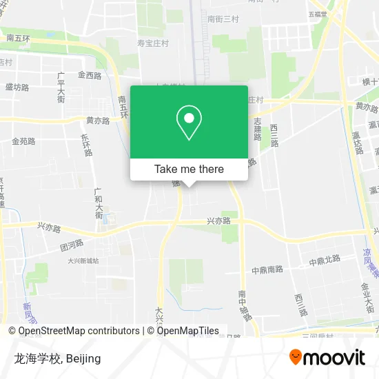 龙海学校 map