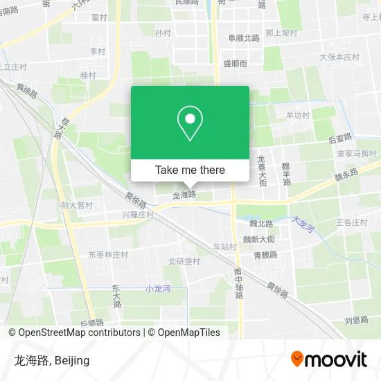 龙海路 map