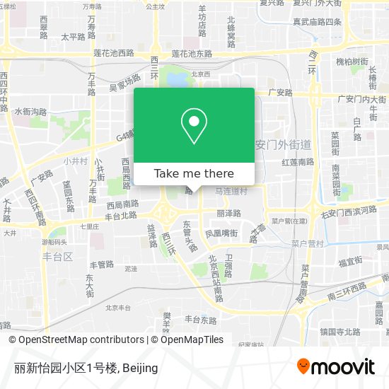 丽新怡园小区1号楼 map