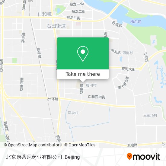 北京康蒂尼药业有限公司 map