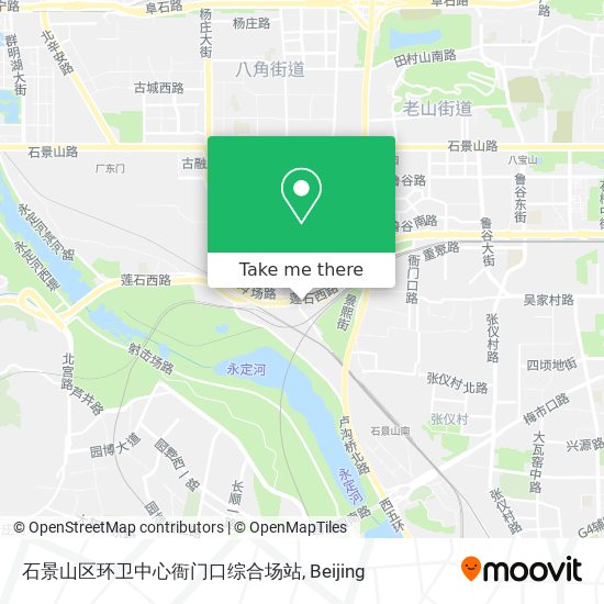 石景山区环卫中心衙门口综合场站 map