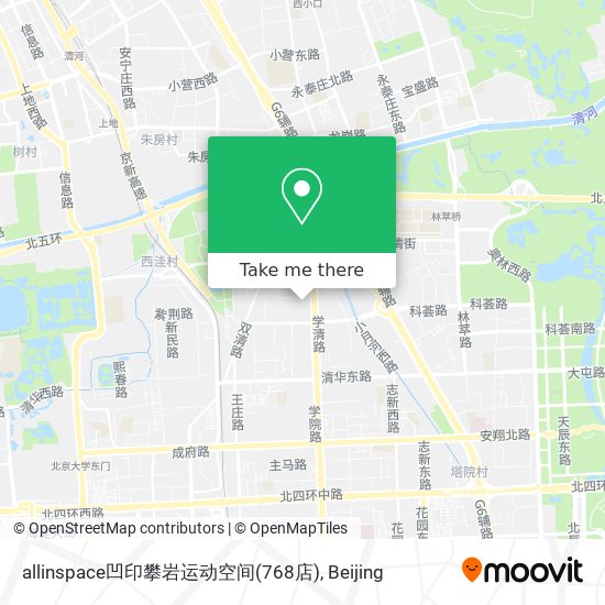 allinspace凹印攀岩运动空间(768店) map