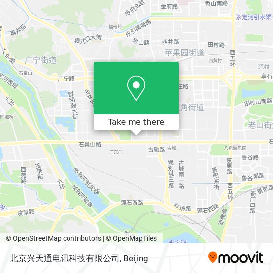 北京兴天通电讯科技有限公司 map