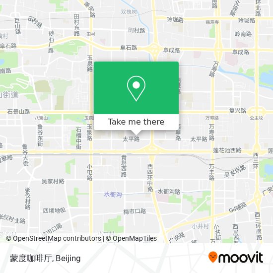 蒙度咖啡厅 map