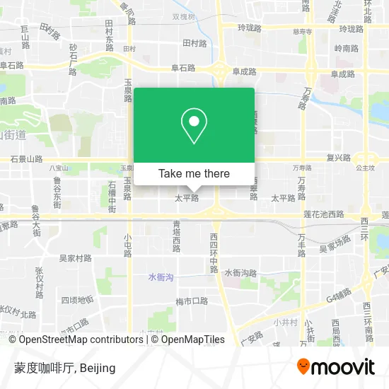 蒙度咖啡厅 map