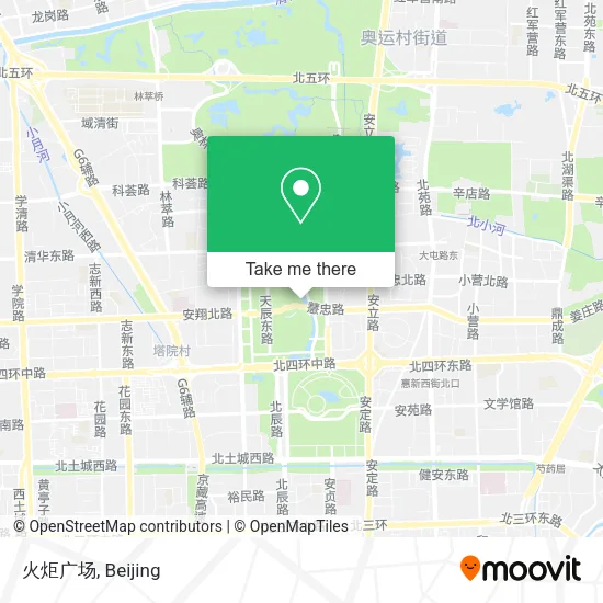 火炬广场 map