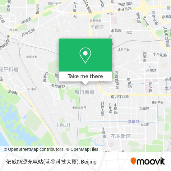 依威能源充电站(蓝谷科技大厦) map