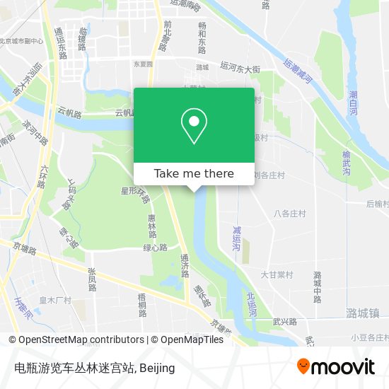 电瓶游览车丛林迷宫站 map