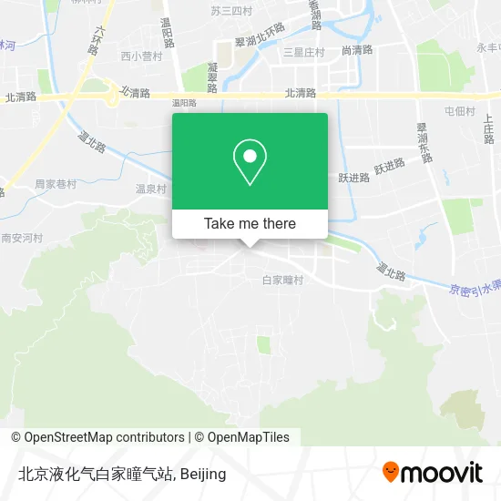 北京液化气白家瞳气站 map