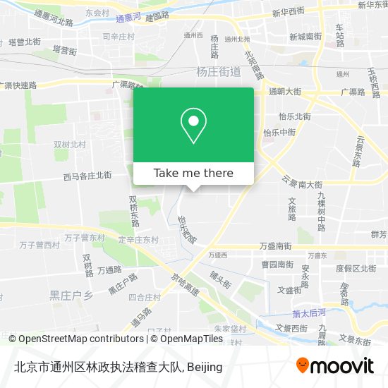 北京市通州区林政执法稽查大队 map