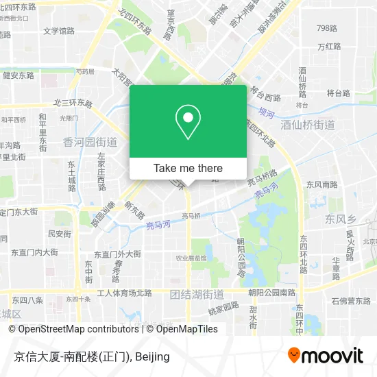 京信大厦-南配楼(正门) map