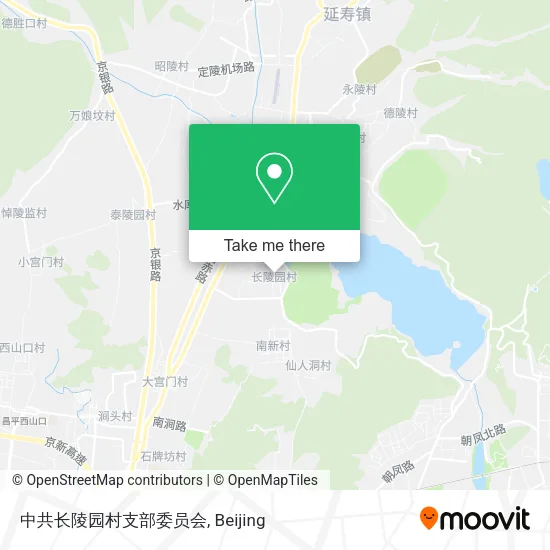 中共长陵园村支部委员会 map