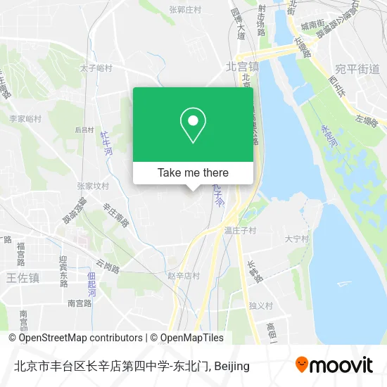 北京市丰台区长辛店第四中学-东北门 map