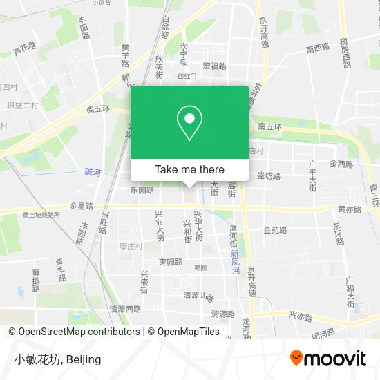 小敏花坊 map