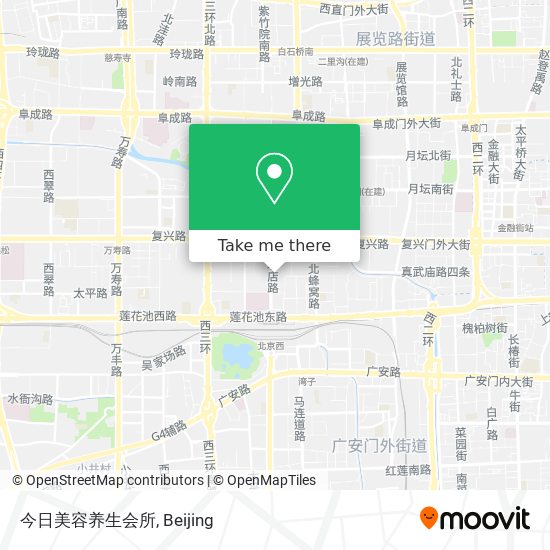 今日美容养生会所 map