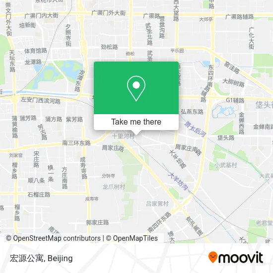 宏源公寓 map