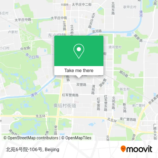 北苑6号院-106号 map