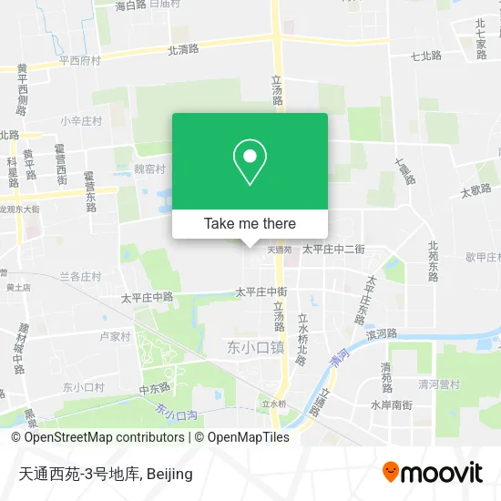 天通西苑-3号地库 map