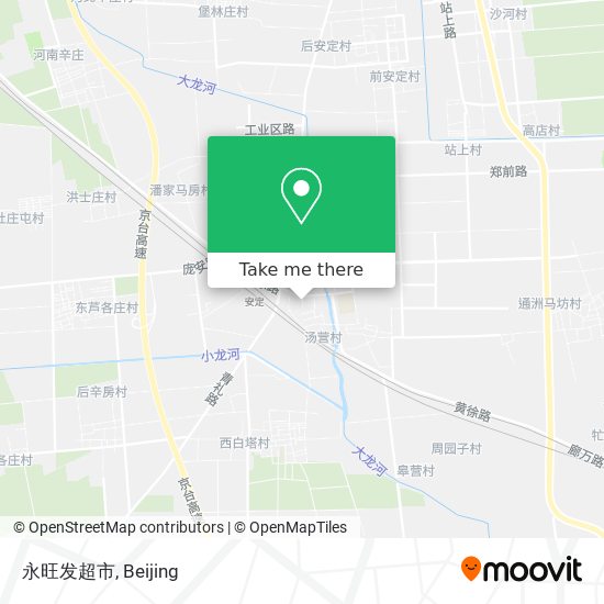 永旺发超市 map