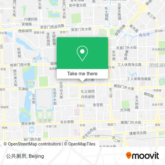 公共厕所 map