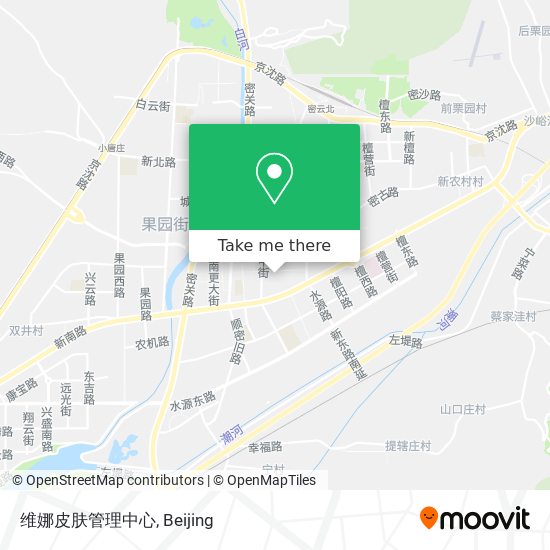 维娜皮肤管理中心 map