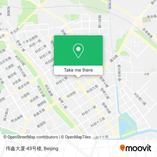 伟鑫大厦-43号楼 map