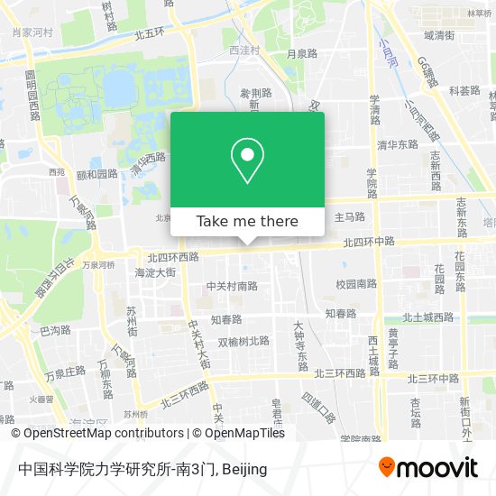 中国科学院力学研究所-南3门 map