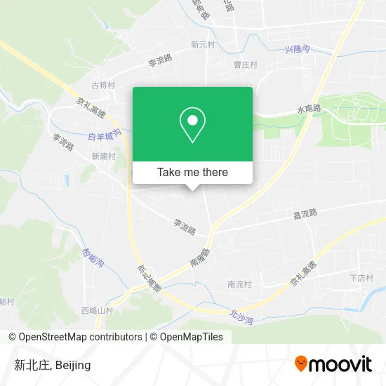 新北庄 map