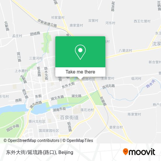 东外大街/延琉路(路口) map