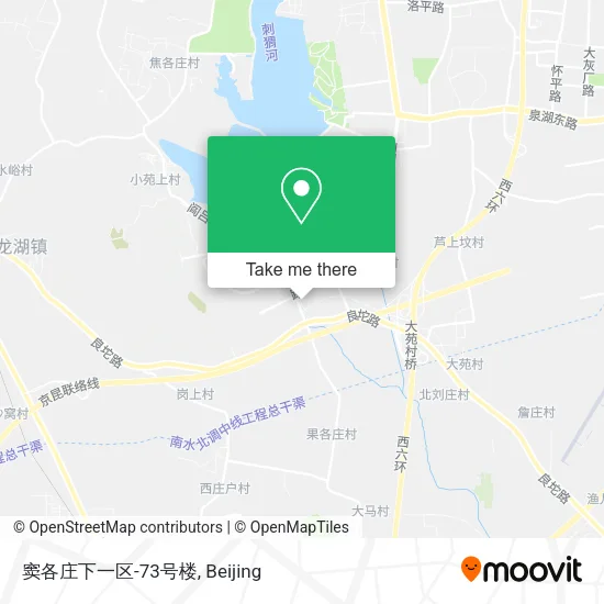 窦各庄下一区-73号楼 map