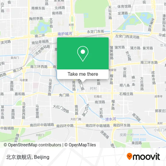北京旗舰店 map