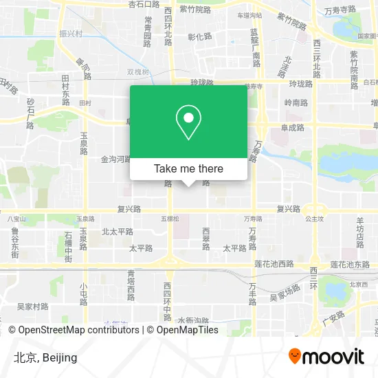 北京 map