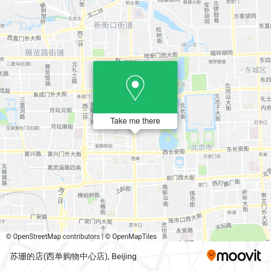 苏珊的店(西单购物中心店) map